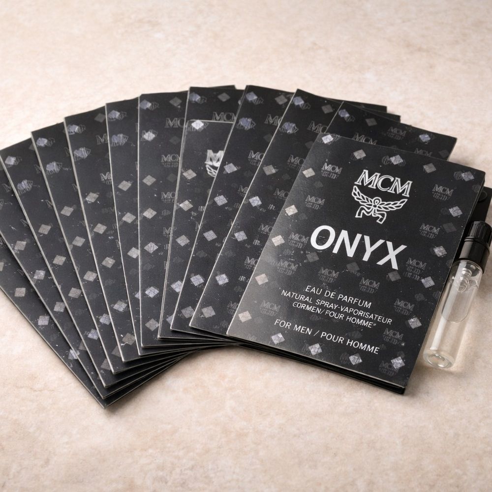 MCM Onyx EDP Sample Set (12) | 1.5ml Each | Factory Sealed. NEW